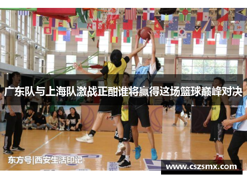 广东队与上海队激战正酣谁将赢得这场篮球巅峰对决